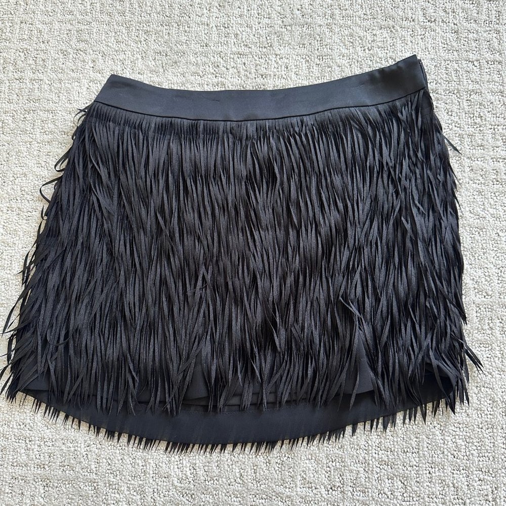 Express Fringe Skirt